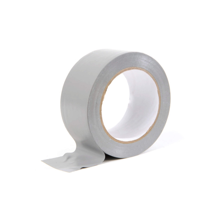 DANCEFLOOR-PVC-TAPE 50MM X 33M JUOSTA PILKA