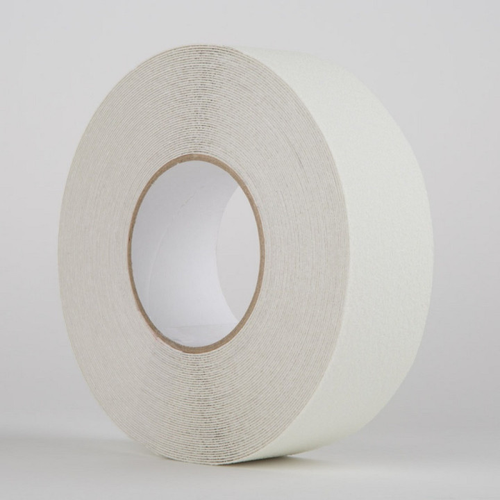 SAFETY TAPE 50MM X 18M JUOSTA PERMATOMA