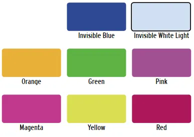 HATO® Tex Fluorescent ‘Invisible’ colours